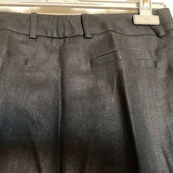 Ane Klein  2 Piece Linen Pant Suit Black  Size  2 - Picture 11 of 16